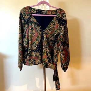 Point Sur Wrap Blouse